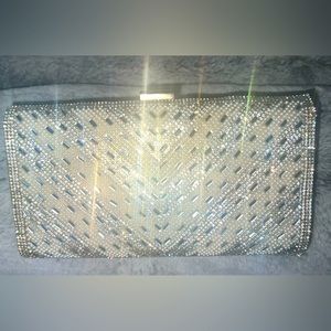 Studded hand bag clutch - formal